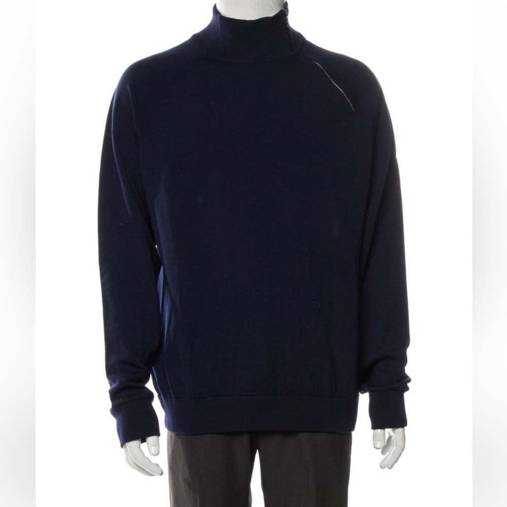 Authentic DIOR men laine wool long sleeves men sweater Christian Dior homme XL